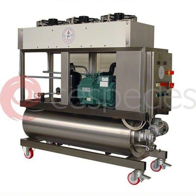 Equipamento de refrigeraçâo de corpo arranhado