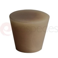 Tapón silicona marrón U-M