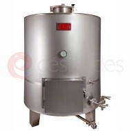 Depósito isotermo para estabilización en inox. AISI 316 c/camisa
