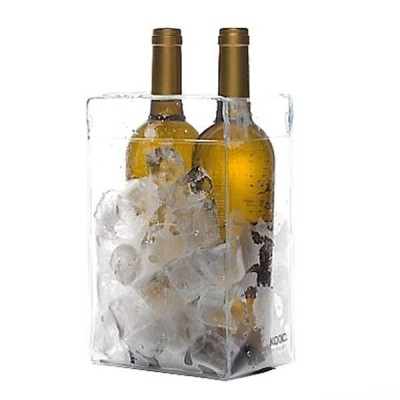 Cubitera plegable transparente