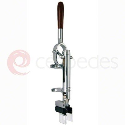 Sacacorchos de pared con pinza