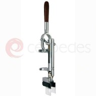 Sacacorchos de pared con pinza
