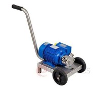 Carrito inox para bomba