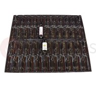 Bandeja de plastico para 42 botellas económica