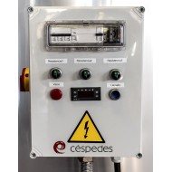 Dépôt isotherme pour chauffer en acier inox. AISI 304