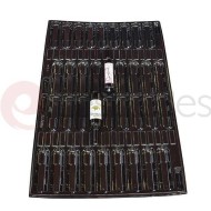 Bandeja de plástico para 36 botellas