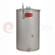 Cuves à chapeau flottant inox. AISI 316 de 200 et 300 litres (sans pieds)